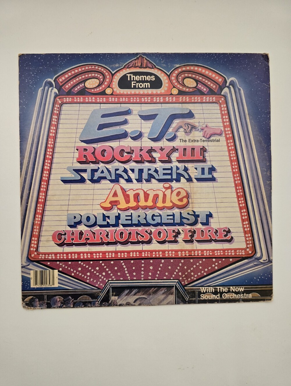 Vintage Themes From E.T. & Other Movies LP Vinyl Peter Pan Records 1982